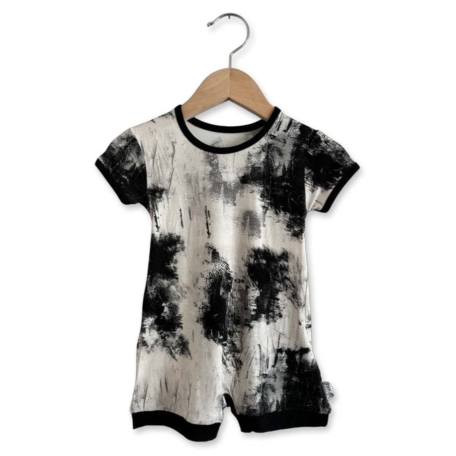 Black Art Kid's Shorty Romper