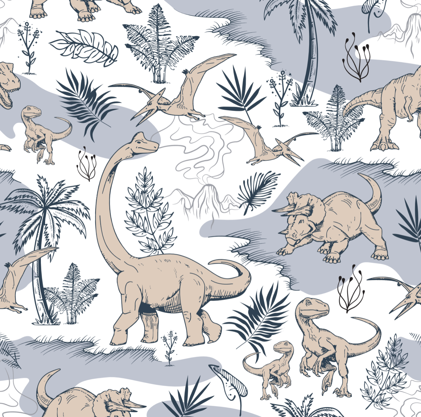 Jurassic Jungle Kid's Shorty Romper