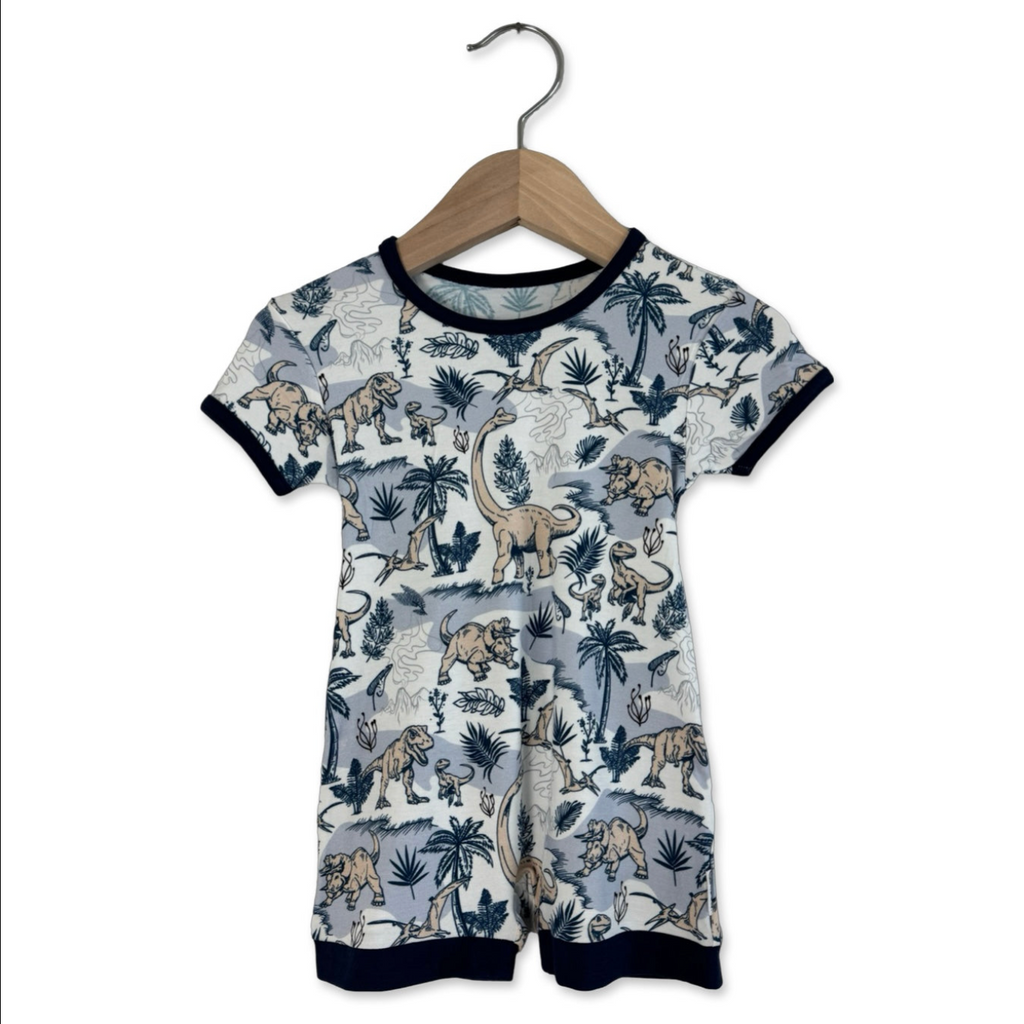 Jurassic Jungle Kid's Shorty Romper