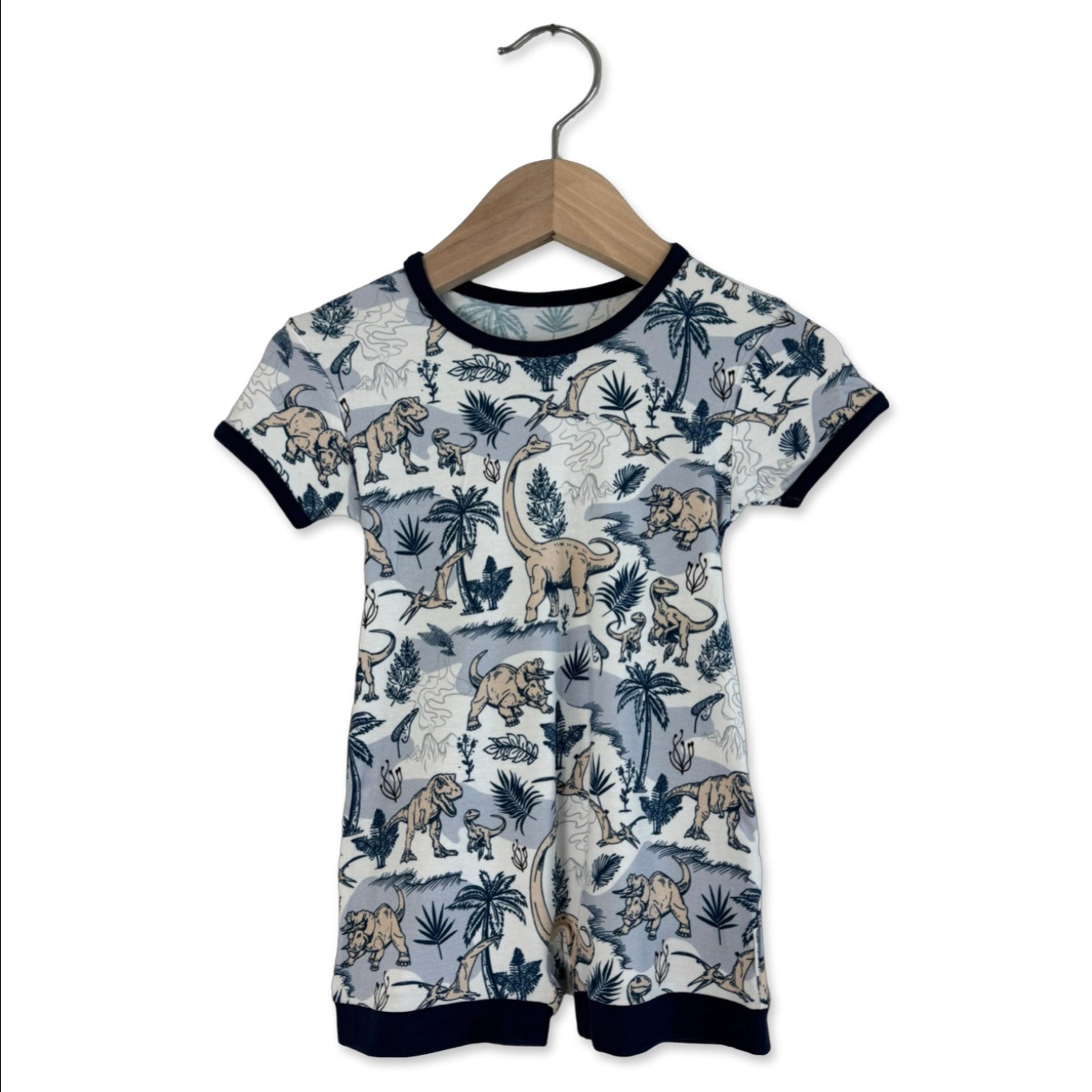 Jurassic Jungle Kid's Shorty Romper